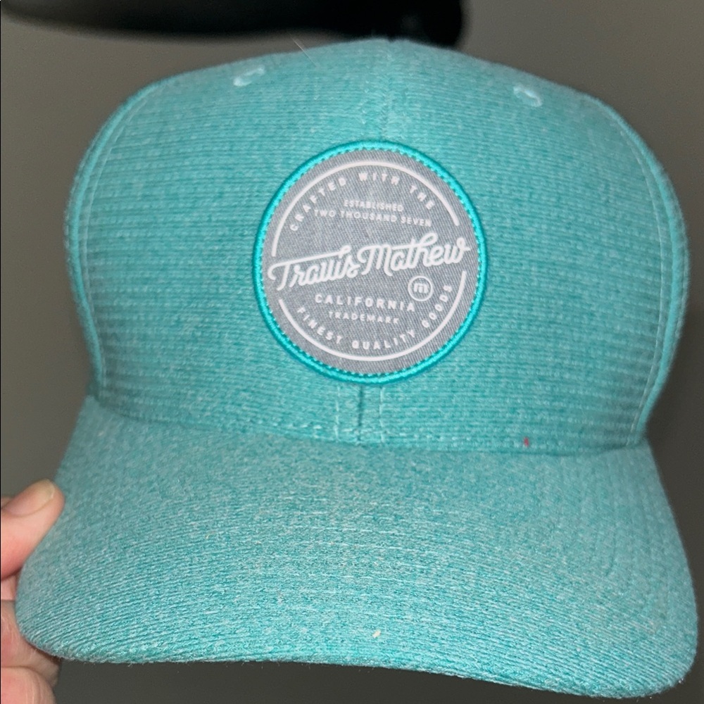 Travis Mathew Teal Hat